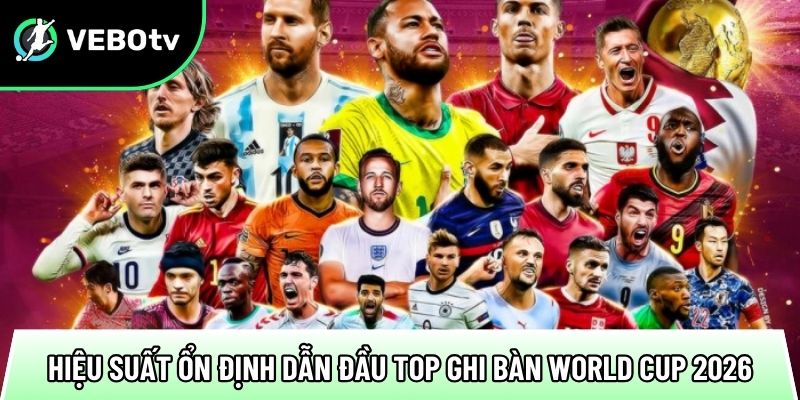 Top ghi bàn World Cup 2026 những ngôi sao tạo dấu ấn mạnh mẽ 1 hieu suat on dinh giup dan dau top ghi ban world cup 2026